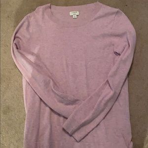 Jcrew lavender Teddy sweater